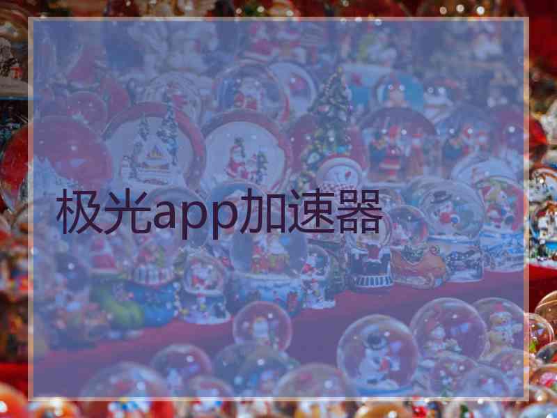 极光app加速器