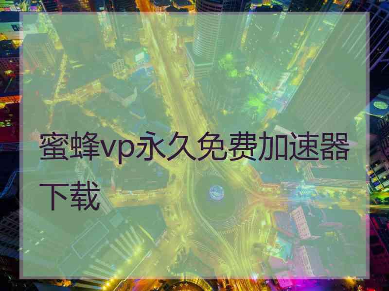 蜜蜂vp永久免费加速器下载