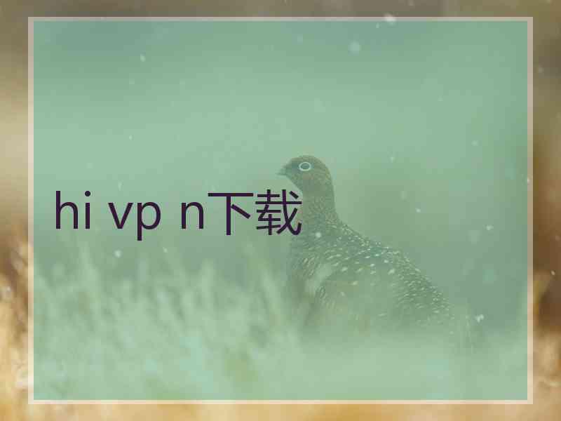 hi vp n下载