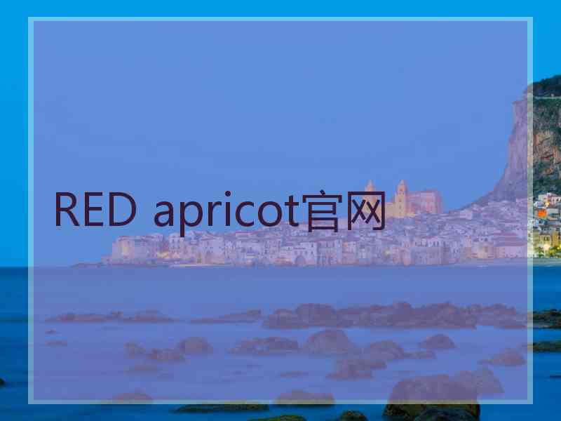 RED apricot官网