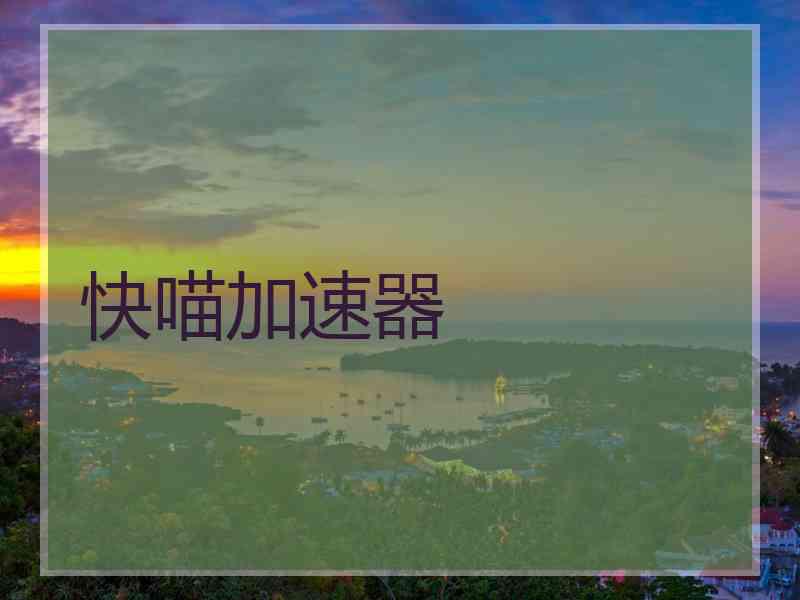 快喵加速器