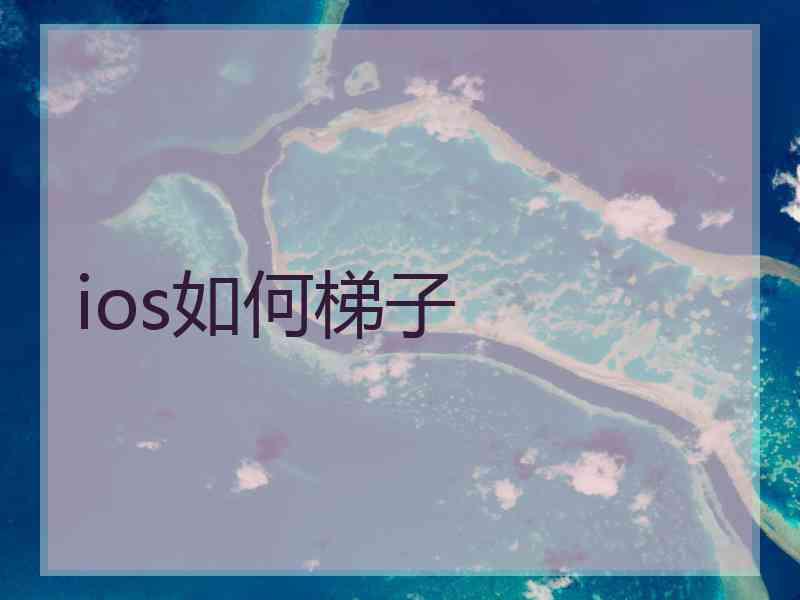 ios如何梯子