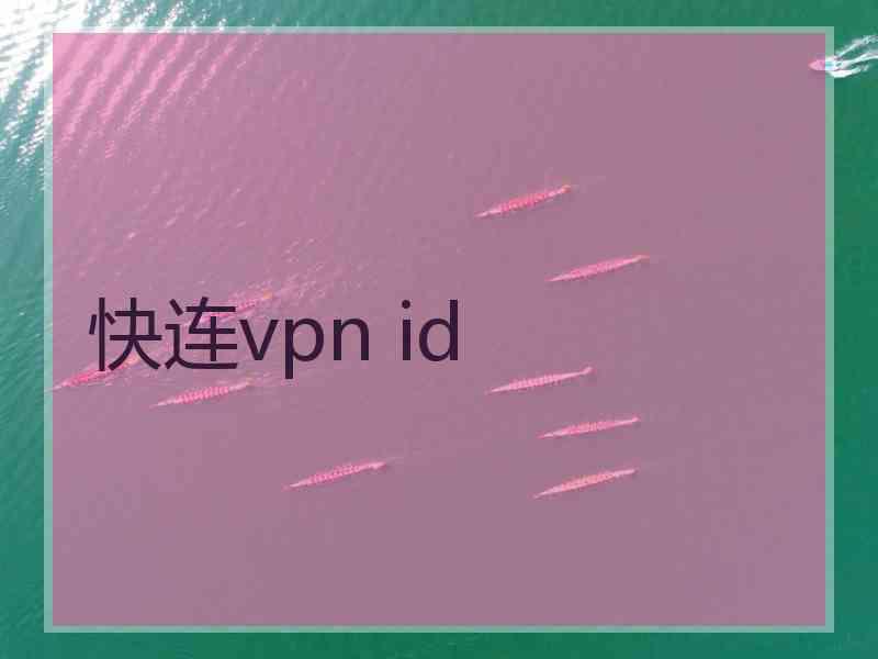 快连vpn id