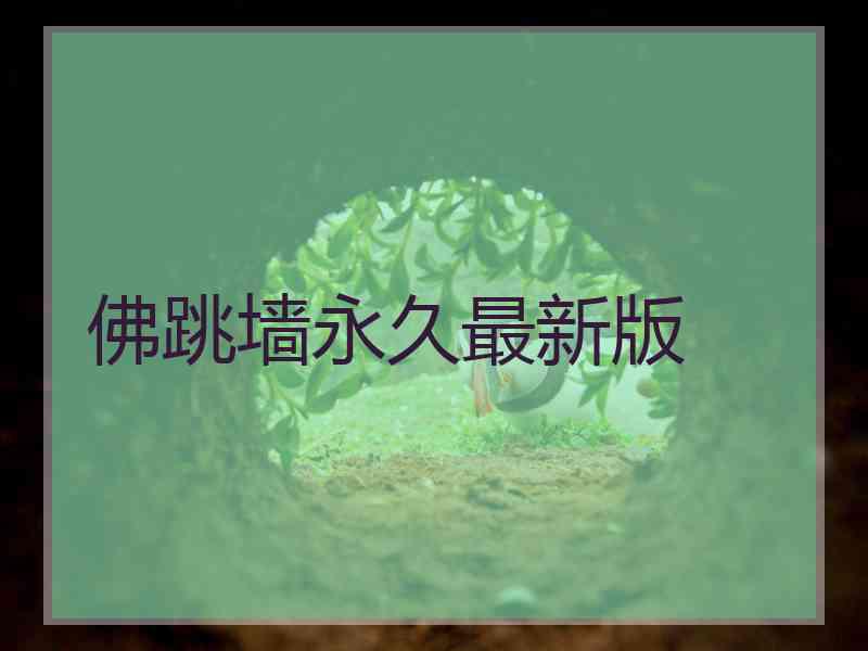 佛跳墙永久最新版