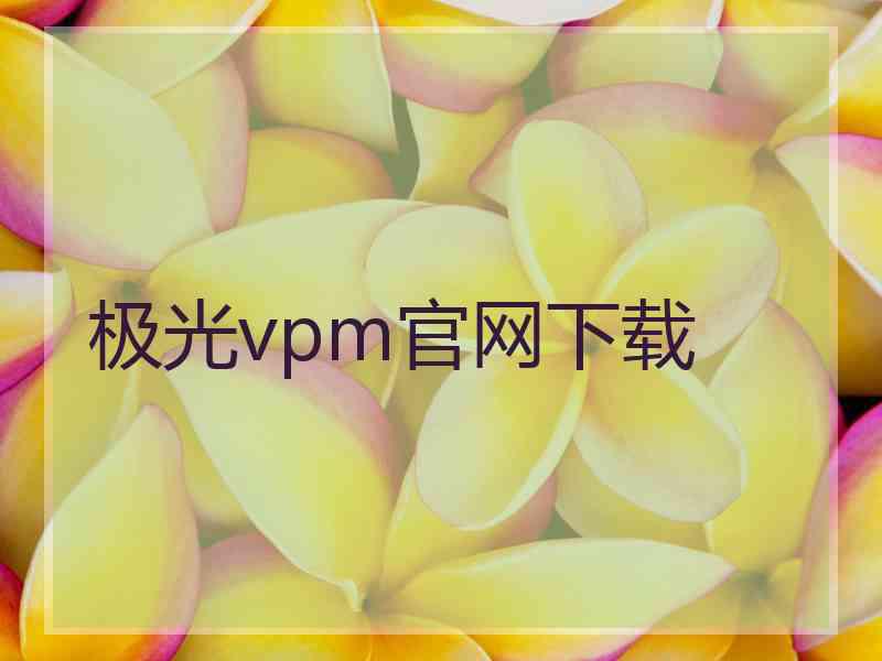 极光vpm官网下载